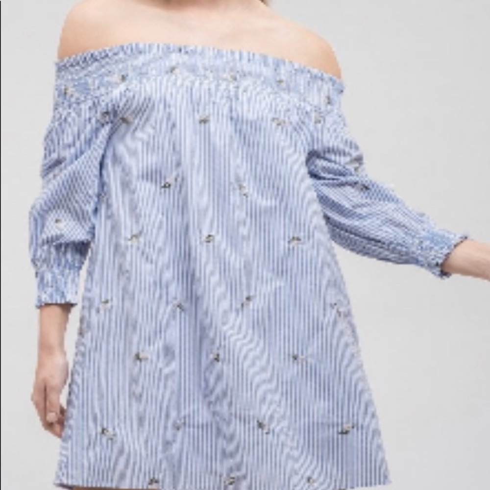 J.O.A. Off the shoulder dress